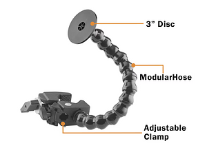 Modular Hose Switch Mount with Universal Clamp