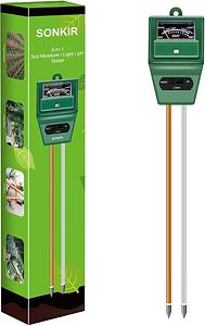 Soil: Soil Moisture/ Light/ pH Tester (MWEE)